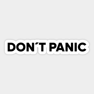 Don't Panic Sticker